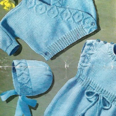990 VINTAGE KNITTING PATTERN