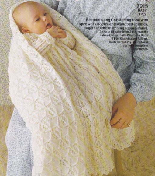 7915 VINTAGE KNITTING PATTERN