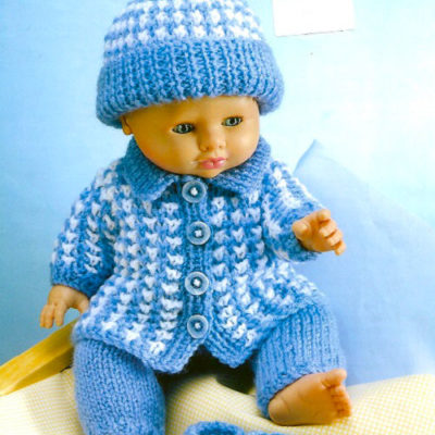3124 DOLL KNITTING PATTERN