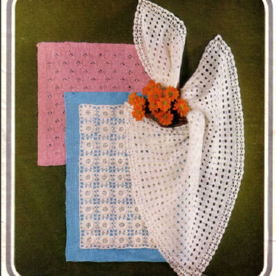 1231 VINTAGE KNIT/CROCHET PATTERN