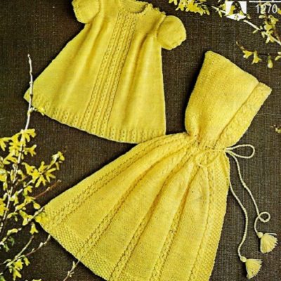 1270 VINTAGE KNITTING PATTERN