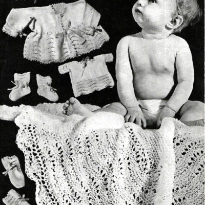 3996 VINTAGE KNITTING PATTERN