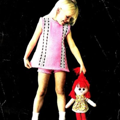 8736 VINTAGE KNITTING PATTERN