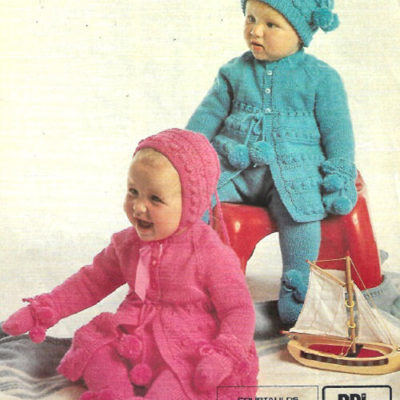 1250 VINTAGE KNITTING PATTERN