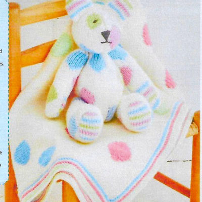 POLKA DOT TOT KNITTING PATTERN
