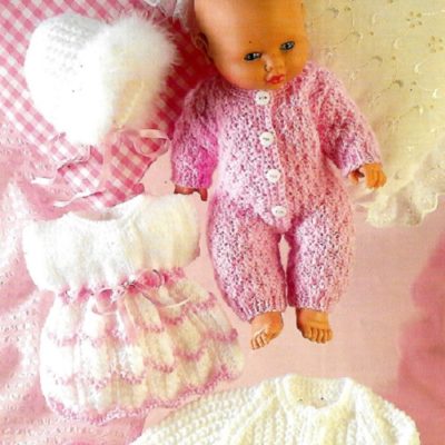 3072 DOLL KNITTING PATTERN