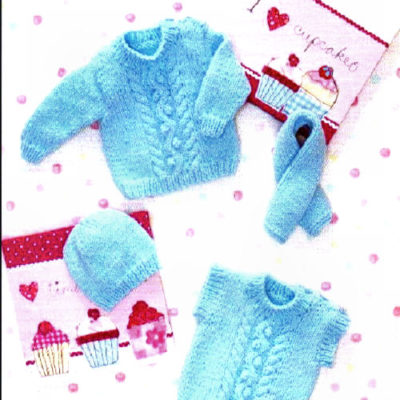 8493 KNITTING PATTERN