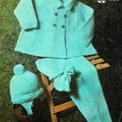 1230 VINTAGE KNITTING PATTERN