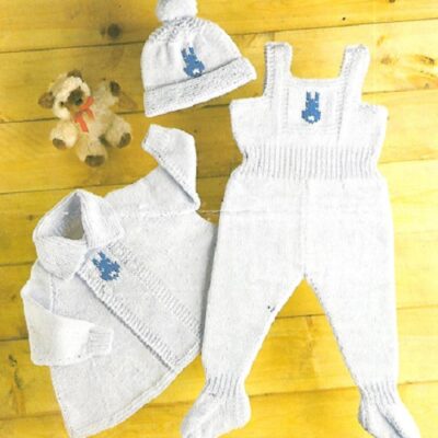 1536 VINTAGE KNITTING PATTERN