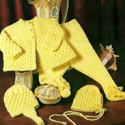 497 VINTAGE KNITTING PATTERN