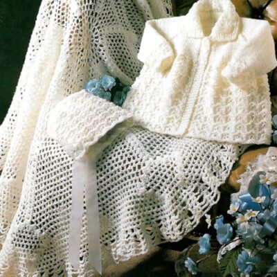 1611 VINTAGE KNIT/CROCHET PATTERN