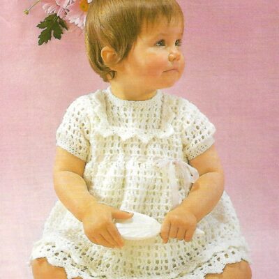 8386 VINTAGE CROCHET PATTERN