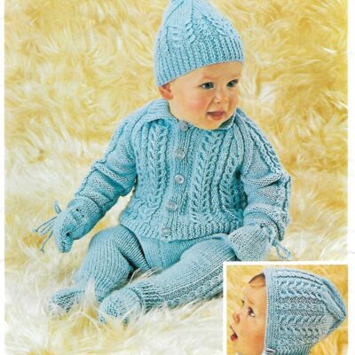 1365 VINTAGE KNITTING PATTERN