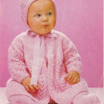 7109 VINTAGE KNITTING PATTERN