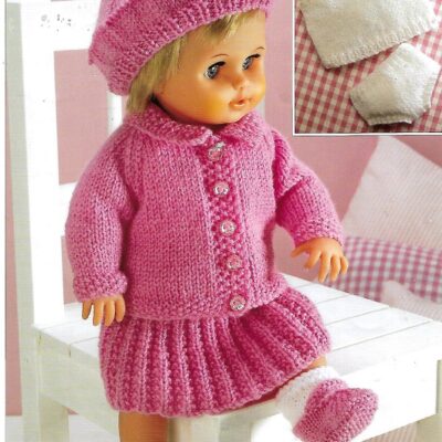 3119 DOLL KNITTING PATTERN