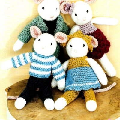 9664 TOY CROCHET PATTERN