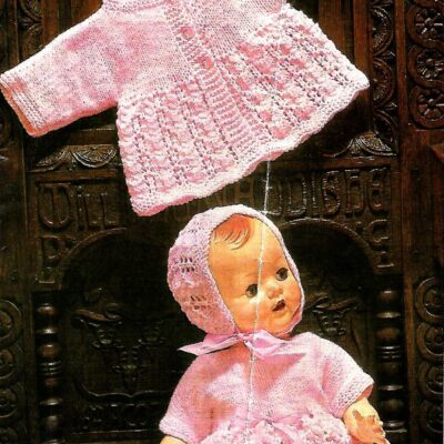 6277 VINTAGE DOLL KNITTING PATTERN