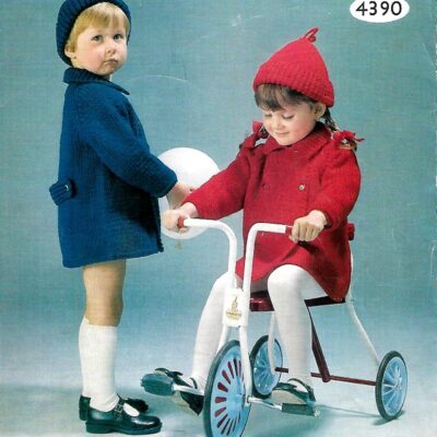 4390 VINTAGE KNITTING PATTERN