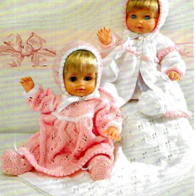 5092 DOLL KNITTING PATTERN