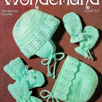 3118 VINTAGE CROCHET PATTERN
