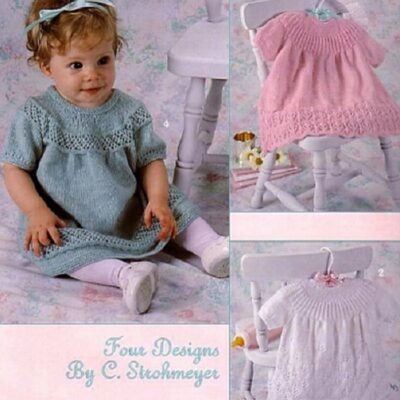 BABY DRESSES KNITTING PATTERN
