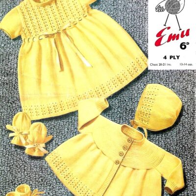 8000 VINTAGE KNITTING PATTERN