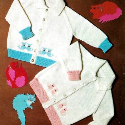 2385 VINTAGE KNITTING PATTERN