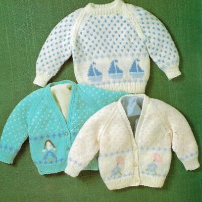 1814 VINTAGE KNITTING PATTERN