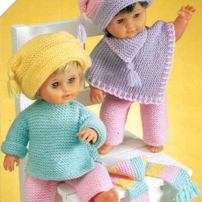 3123 DOLL KNITTING PATTERN