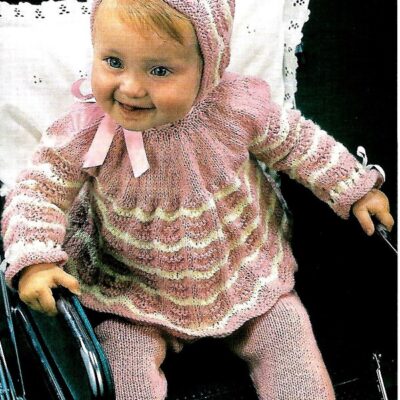 8398 VINTAGE KNITTING PATTERN
