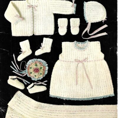 C835 VINTAGE CROCHET PATTERN