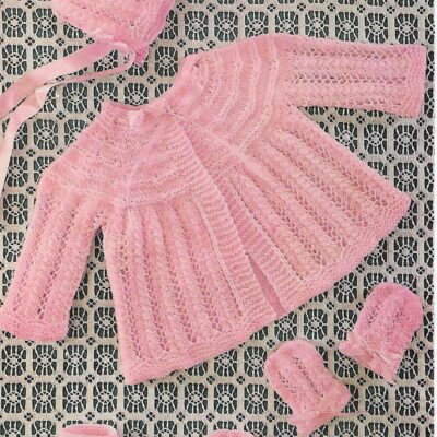 8450 VINTAGE KNITTING PATTERN