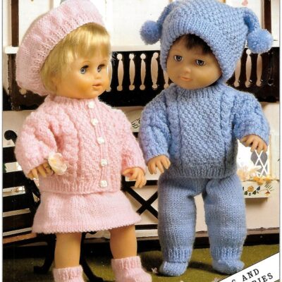 6224 DOLL KNITTING PATTERN