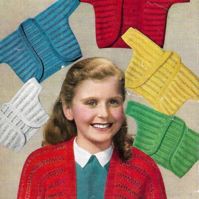 1204 VINTAGE KNITTING PATTERN