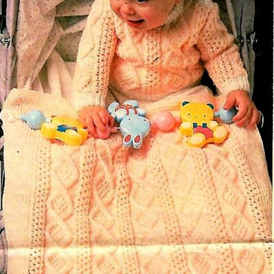 TREASURE SET VINTAGE KNITTING PATTERN