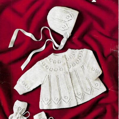 G122 VINTAGE KNITTING PATTERN