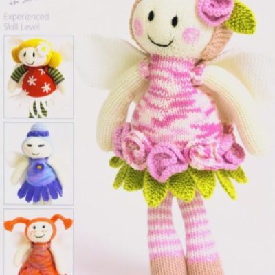 3806 DOLL KNITTING PATTERN BOOKLET