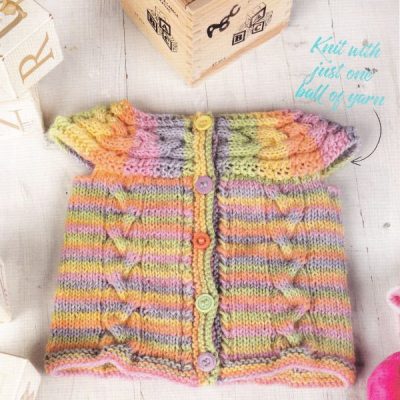 RAINBOW TWIST KNITTING PATTERN