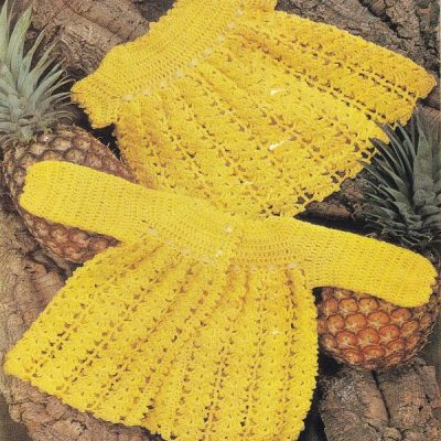 8401 VINTAGE CROCHET PATTERN