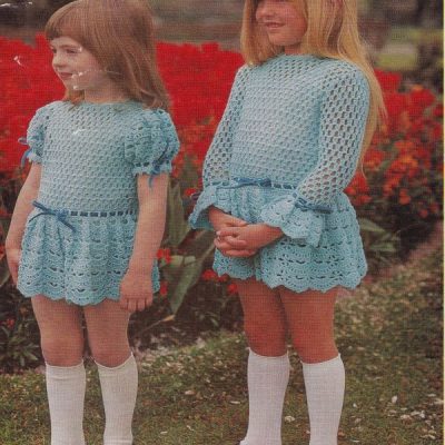 6504 VINTAGE CROCHET PATTERN