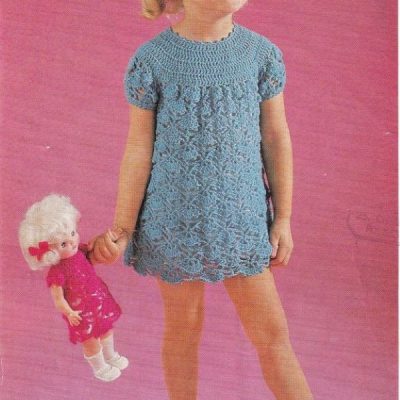 6375 VINTAGE CROCHET PATTERN