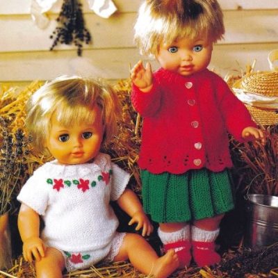 5178 DOLL KNITTING PATTERN
