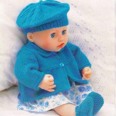 2483 DOLL KNITTING PATTERN