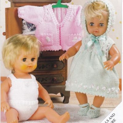 7208 DOLL KNITTING PATTERN