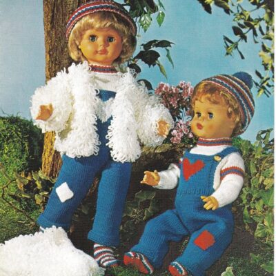 862 DOLL KNITTING PATTERN