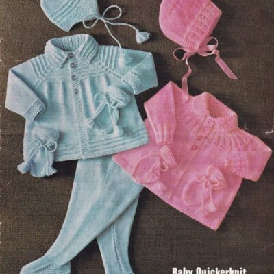 1133 VINTAGE KNITTING PATTERN