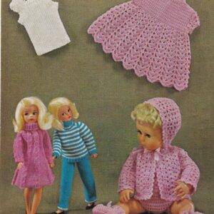 893 VINTAGE DOLL CROCHET PATTERN