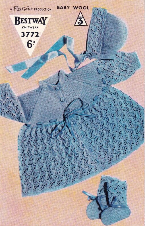 3772 KNITTING PATTERN