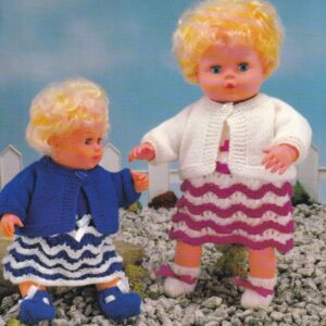 6856 DOLL KNITTING PATTERN