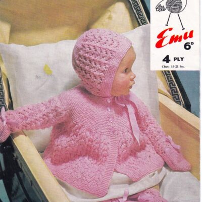 8036 VINTAGE KNITTING PATTERN